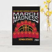 Iowa State March Madness 2025 Men's Sketll Nil カード (黄色い花)