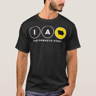 Iowa The Hawkeye State Graphic Tシャツ
