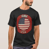 Iowa United States of America Tシャツ (正面)