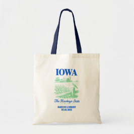 Iowa Wedding Welcome Bag, Destination Wedding トートバッグ