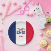 Iowan Flag, Flag of Iowa ペーパープレート (パーティー)