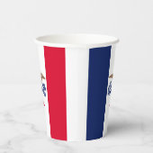 Iowan Flag & Seal, Flag of Iowa 紙コップ (右)