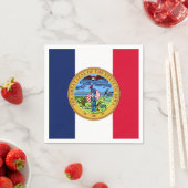 Iowan Seal, Iowa スタンダードカクテルナプキン (インサイチュ)