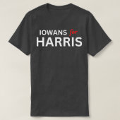 Iowans For Kamala Walz T-shirt Tシャツ (デザイン正面)