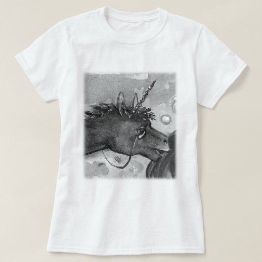 Iown - BWプロファイルTシャツ Tシャツ (デザイン正面)