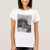 Iown - BWプロファイルTシャツ Tシャツ (正面)