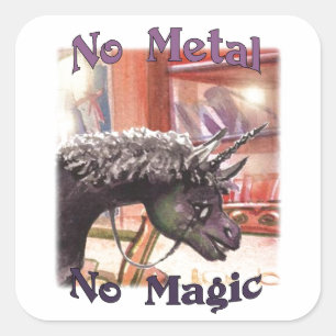 Iown No Metal No魔法シール スクエアシール