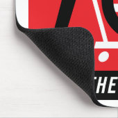 iOwnTheWorld.comのロゴ マウスパッド (コーナー)