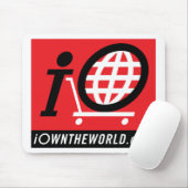 iOwnTheWorld.comのロゴ マウスパッド (マウス)