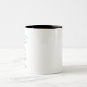 IP競合予約済み。角度調整済み ツートーンマグカップ (中央)