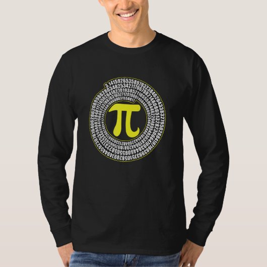 Ip緩和曲線シンボル数式無限不合番号 Tシャツ (正面)