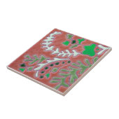IP031インドのペイズリーの再生のアンティークのタイル タイル (側面)