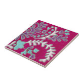 IP039インドのペイズリーの再生のアンティークのタイル タイル (側面)