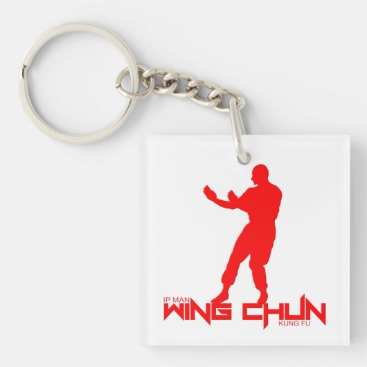 Ip Man - Wing Chun "Kung Fu" キーホルダー (正面)