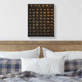 Ip Man's Wing Chunの行動規則 キャンバスプリント (インサイチュ (寝室))