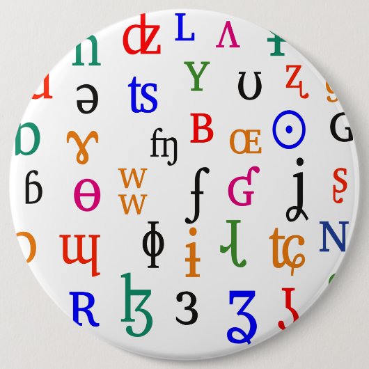 IPAのキャラクター 缶バッジ (正面)