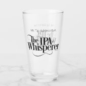 IPAウィスペパーソナライズされたラー タンブラーグラス (裏面)