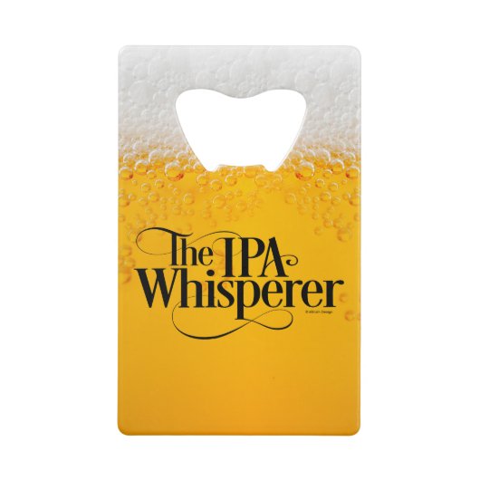 IPAウィスペラー クレジットカード栓抜き (正面)