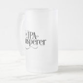 IPAウィスペラー フロストグラスビールジョッキ (正面左)