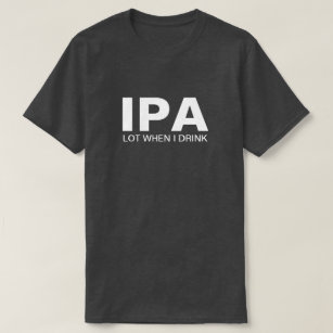 IPA飲おもしろいみ Tシャツ