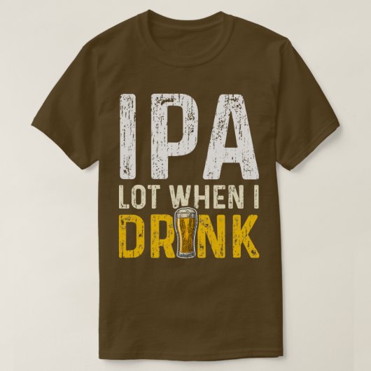 IPA飲み込み時のIPAロット2 Tシャツ (デザイン正面)