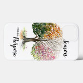 iPADエアケースカバー4シーズンツリーバイブル詩 Case-Mate iPhoneケース (裏面 (横))