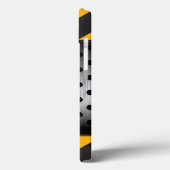 iPadエアケース |建築ゾーン |黄色、黒 Case-Mate iPhoneケース (裏面 / 左)