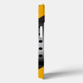 iPadエアケース |建築ゾーン |黄色、黒 Case-Mate iPhoneケース (裏面 / 右)