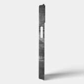 iPadエア、かろうじて – スカルブラック Case-Mate iPhoneケース (裏面 / 右)