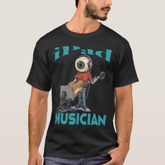 iPadミュージシャンの目玉 Tシャツ (正面)