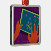 iPad メタルオーナメント (右)