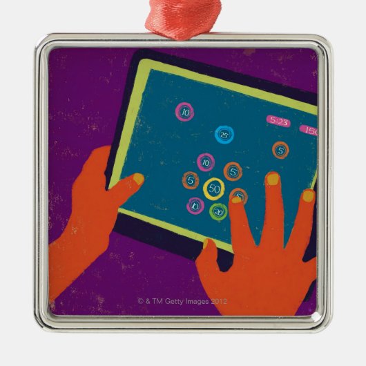 iPad メタルオーナメント (正面)