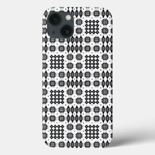 iPad Case-Mateケース:ブラック、ウェールズのタペストリーパターン iPhone 13ケース