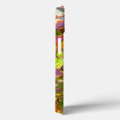 iPad Miniの「ライムグリーン&ピンク紅葉」ケース Case-Mate iPhoneケース (裏面 / 右)