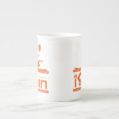 iPainのジャンボコーヒー・マグ ボーンチャイナマグカップ (正面)