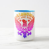 Ipanemaフィルタを使蹴用してRTE 66を入手 ツートーンマグカップ (中央)