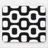 Ipanema及びLeblonの歩道、リオデジャネイロブラジル マウスパッド (正面)