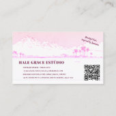 Ipanema Beach Sunset Salon Hair Stylist 名刺 (裏面)