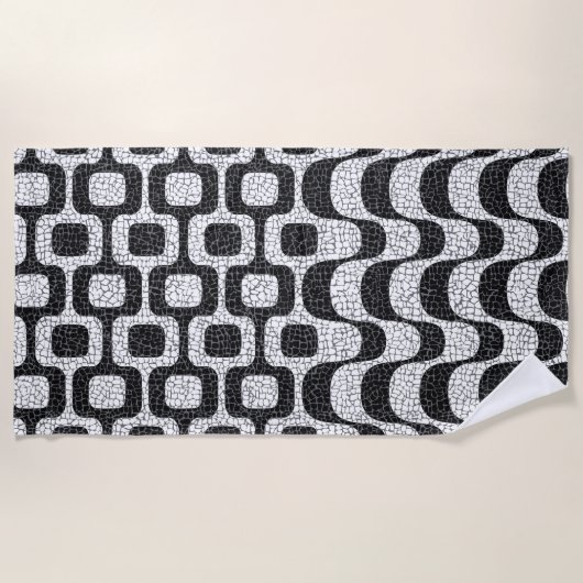 Ipanema / Copacabana Boardwalk ビーチタオル (正面)