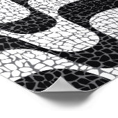 Ipanema / Copacabana Boardwalk ポスター (角)