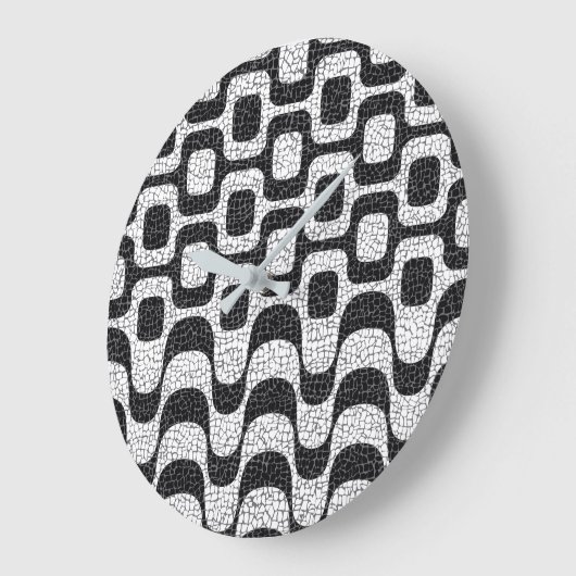 Ipanema / Copacabana Boardwalk ラージ壁時計 (傾斜)