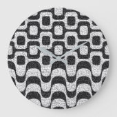 Ipanema / Copacabana Boardwalk ラージ壁時計 (正面)