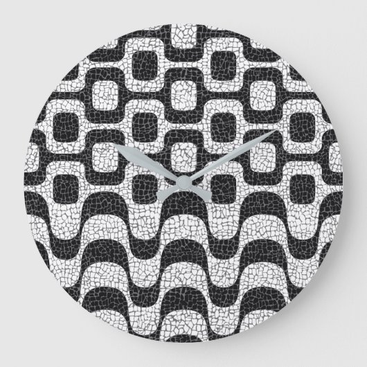 Ipanema / Copacabana Boardwalk ラージ壁時計 (正面)