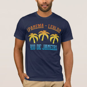 Ipanema Leblonのやしリオ Tシャツ
