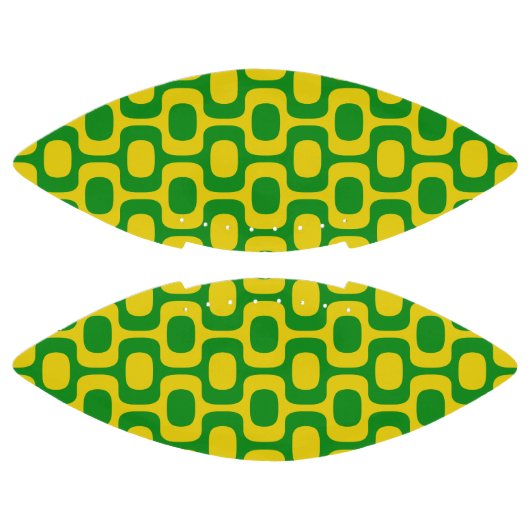 Ipanema Sidewalk Pattern, Beach Pattern, Brazil アメリカンフットボール (パネル)
