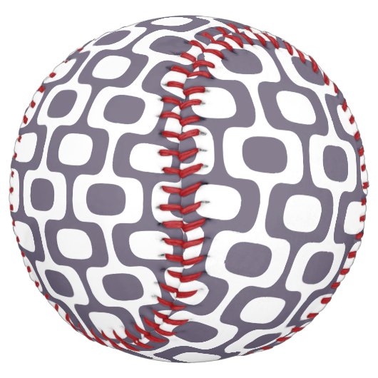 Ipanema Sidewalk Pattern, Beach Pattern, Brazil ソフトボール (アングル)