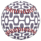 Ipanema Sidewalk Pattern, Beach Pattern, Brazil ソフトボール (正面)