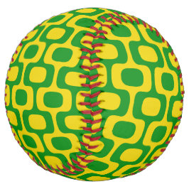 Ipanema Sidewalk Pattern, Beach Pattern, Brazil ソフトボール