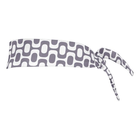 Ipanema Sidewalk Pattern, Beach Pattern, Brazil タイヘッドバンド (回転90)