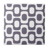 Ipanema Sidewalk Pattern, Beach Pattern, Brazil タイル (正面)